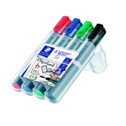 Lumocolor&reg; flipover marker 356 WP4, 4 farver